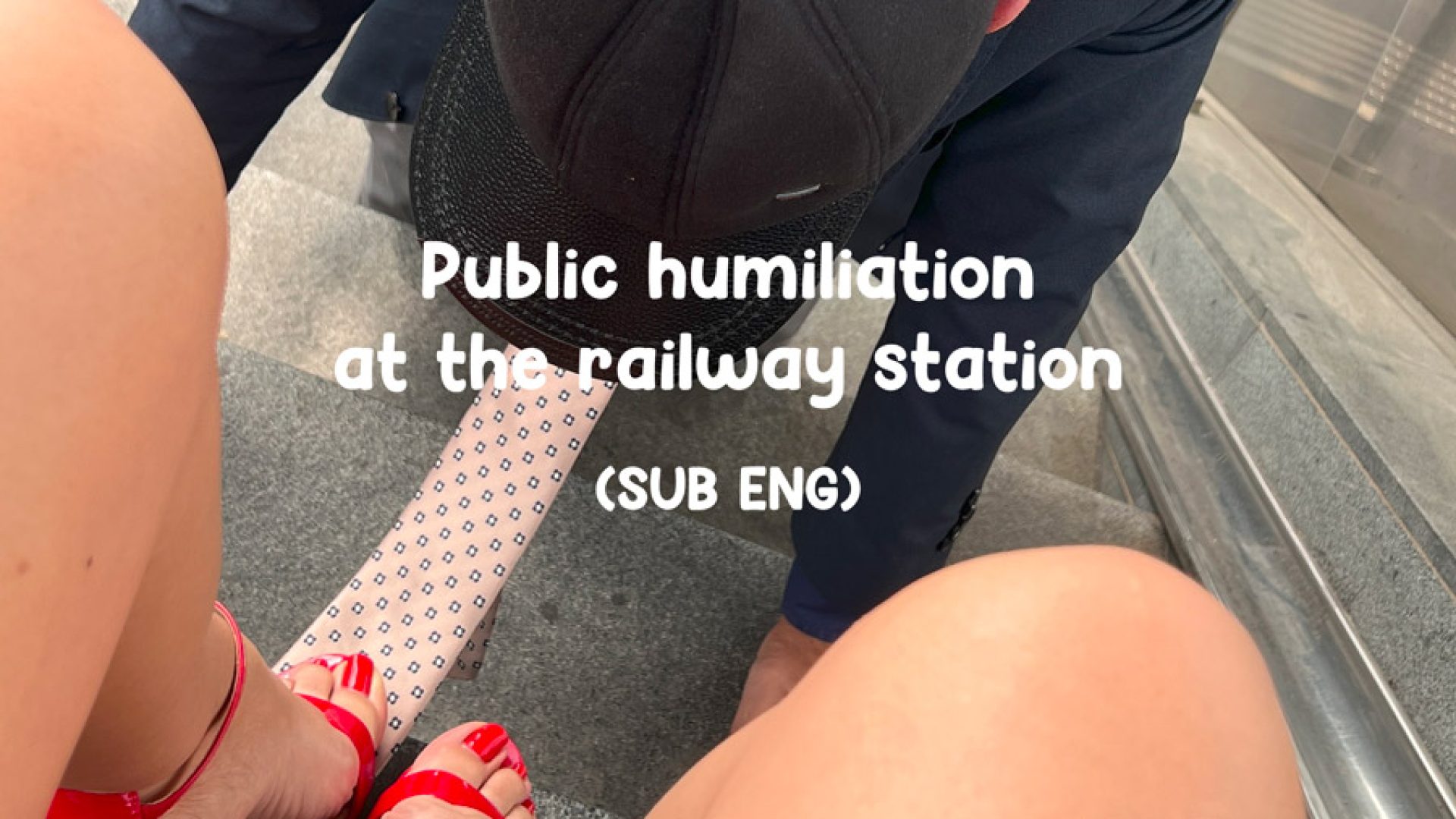 public humiliation at the railway station Thumb